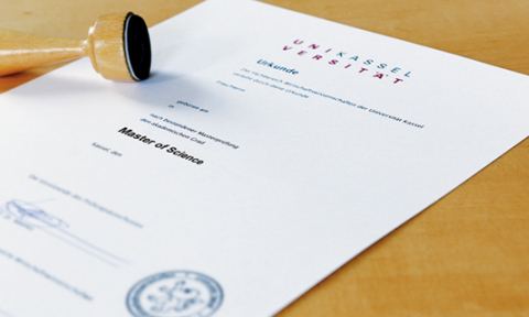 Urkunde MSC
